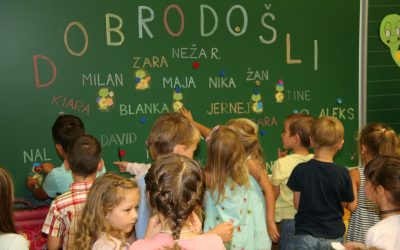 SPREJEM UČENCEV PRVEGA RAZREDA